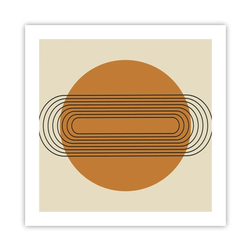 Affiche - Poster - Plan idéal - 50x50 cm