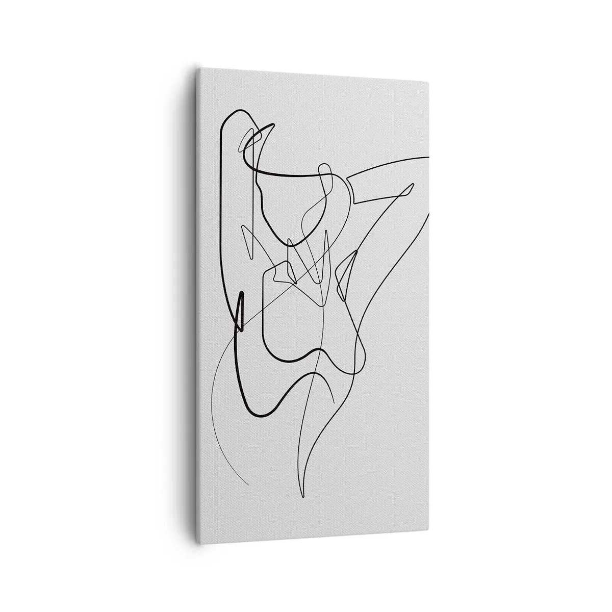 Impression sur toile - Image sur toile - Vraiment, tu es comme ça... - 55x100 cm