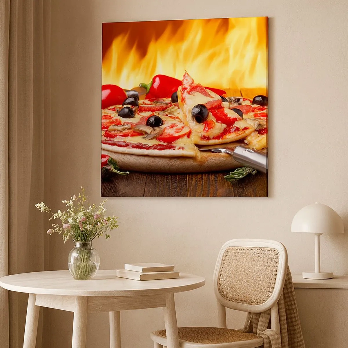 Impression sur toile - Image sur toile - From Italy with love - 30x30 cm