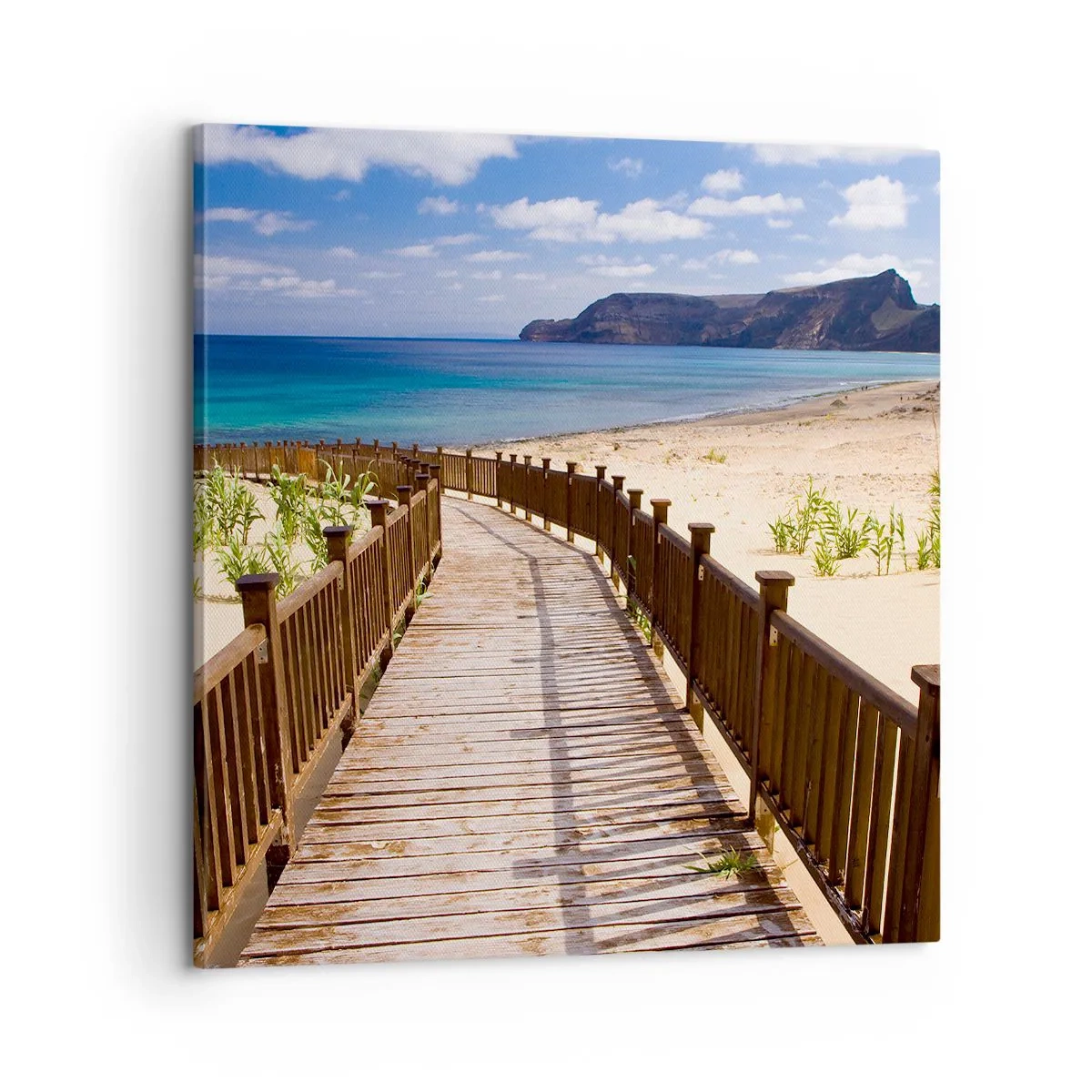 Impression sur toile - Image sur toile - Emmène-moi dans les îles du bonheur - 60x60 cm