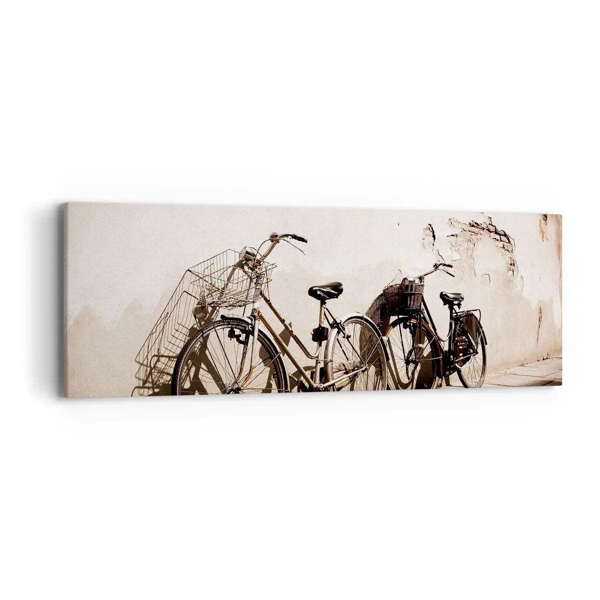 Impression sur toile - Image sur toile - Le charme inoubliable du passé - 90x30 cm