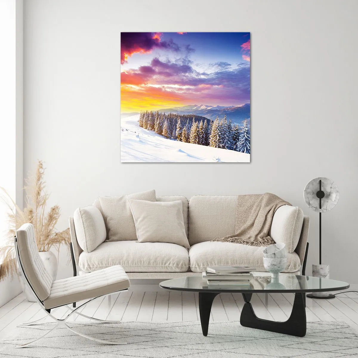 Impression sur verre - Image sur verre - En pleine journée - 50x50 cm