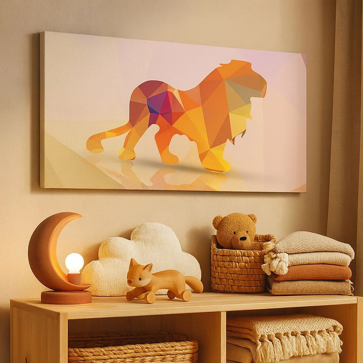 Impression sur toile - Image sur toile - Le roi du diamant - 100x40 cm