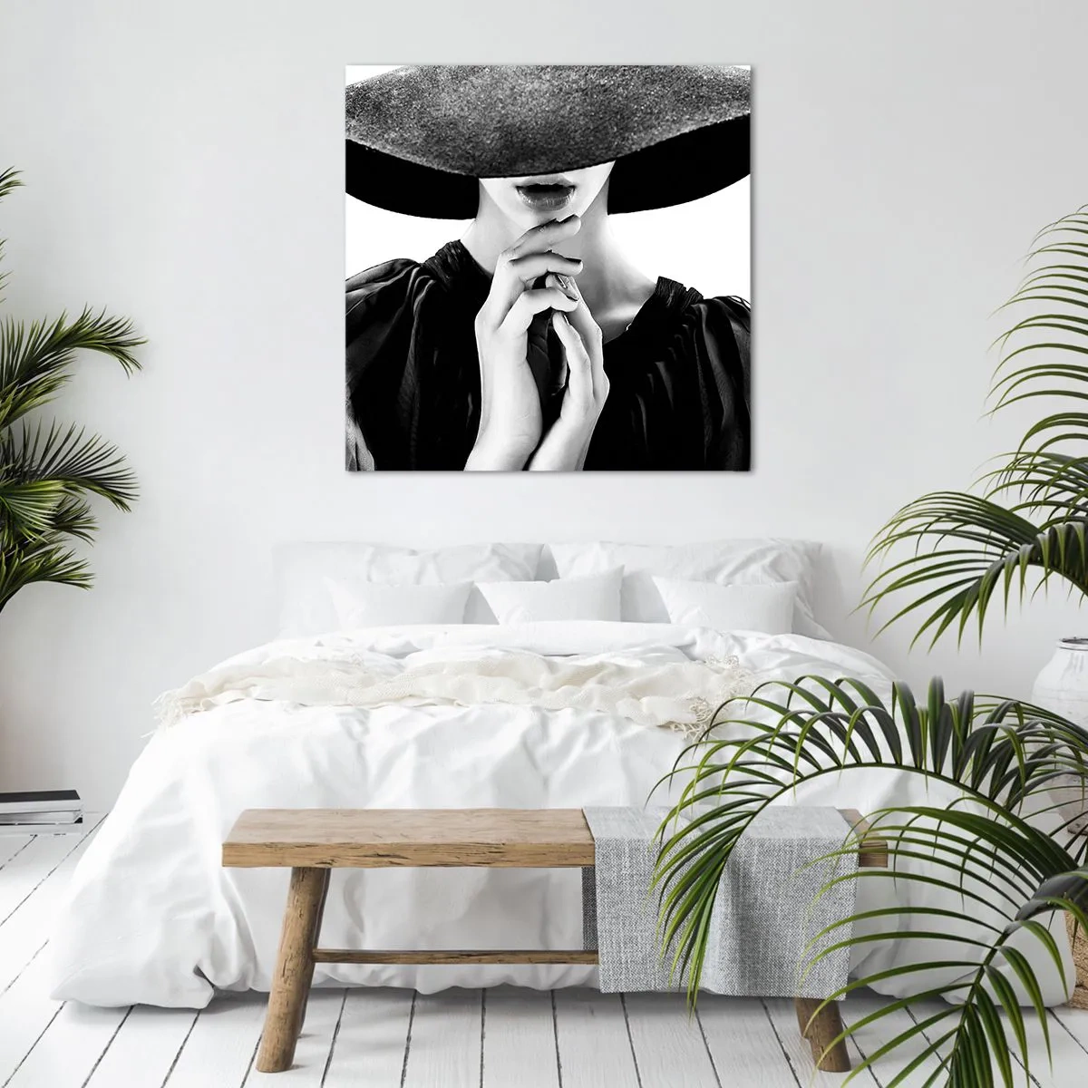 Impression sur toile - Image sur toile - Beauté cachée - 40x40 cm