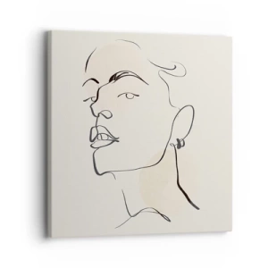 Impression sur toile - Image sur toile - Regard fier - 30x30 cm