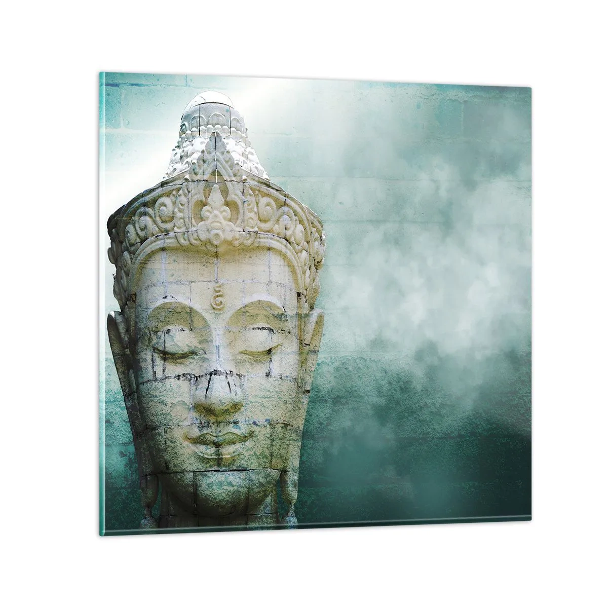 Impression sur verre - Image sur verre - A la recherche de la lumière - 50x50 cm