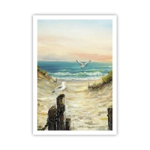 Affiche - Poster - Retraite au calme - 70x100 cm