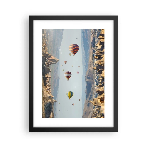 Affiche dans un cadre noir - Poster - Ici, tout est possible - 30x40 cm