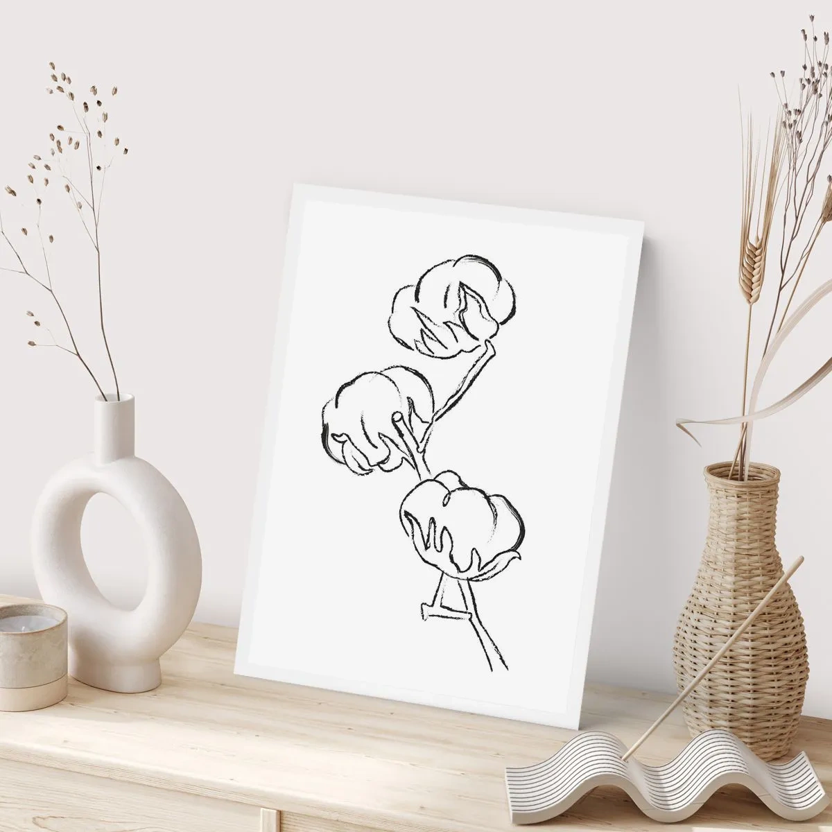 Affiche - Poster - Duvet de coton - 30x40 cm