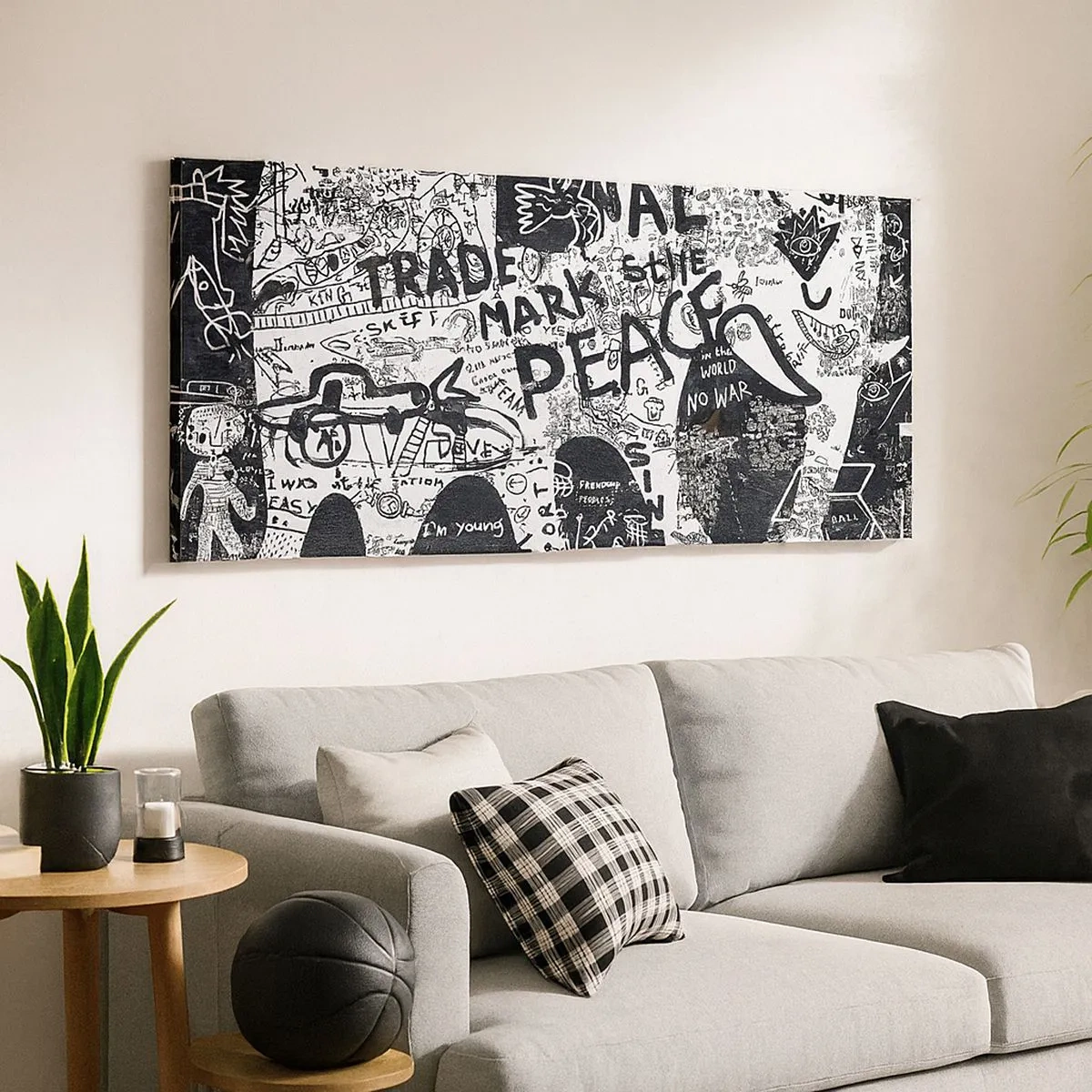 Impression sur toile - Image sur toile - La richesse des rues - 100x40 cm