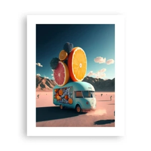 Affiche - Poster - Le goût des vacances - 40x50 cm