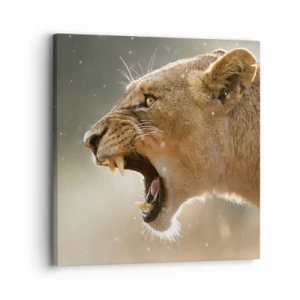 Impression sur toile - Image sur toile - Essayez  de ne pas écouter - 30x30 cm