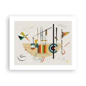 Affiche - Poster - Et le monde s’amuse - 50x40 cm