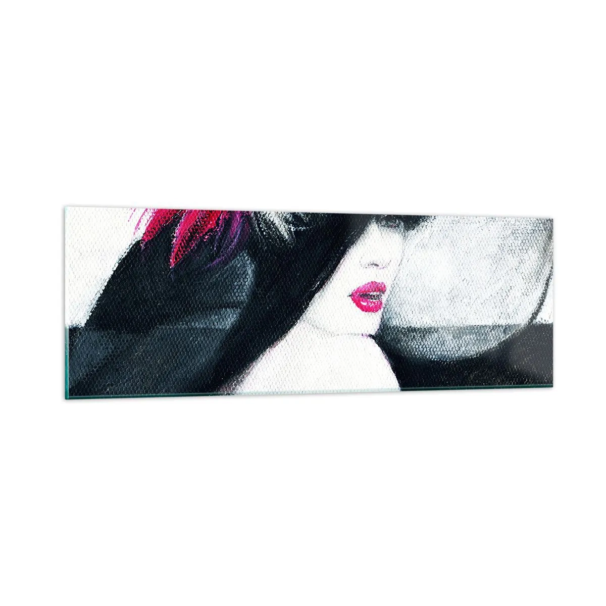 Impression sur verre - Image sur verre - Toujours un secret - 90x30 cm
