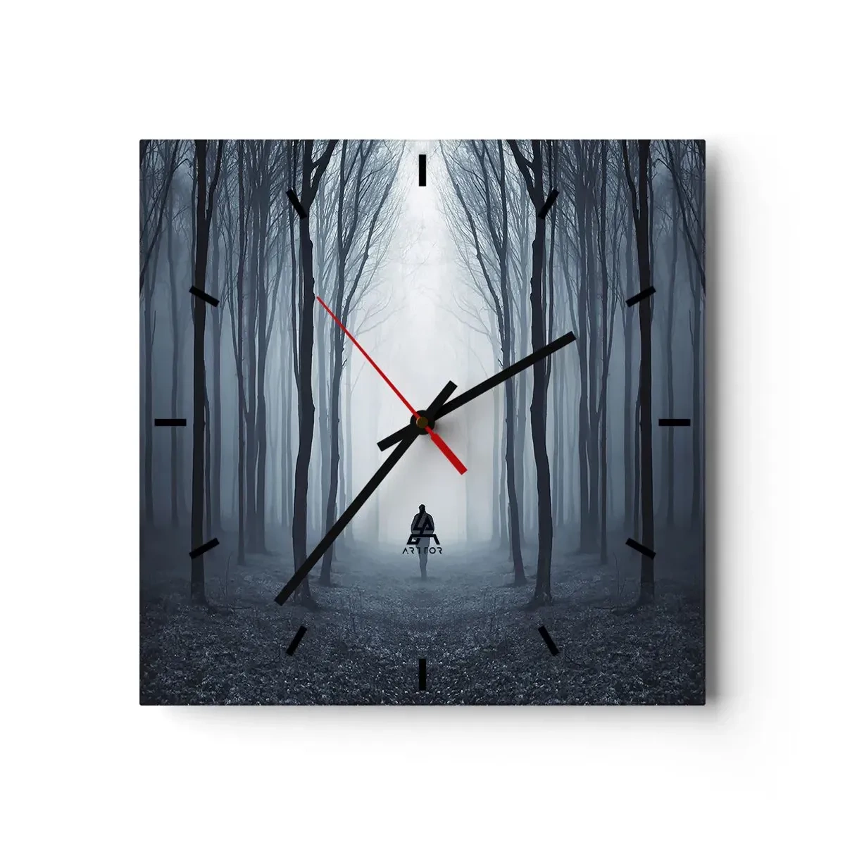 Horloge murale - Pendule murale - Tout est simple et clair - 40x40 cm