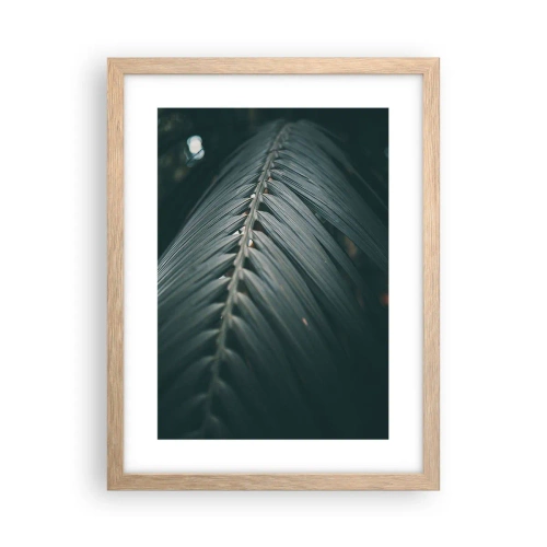 Affiche dans un chêne clair - Poster - Précision de la nature - 30x40 cm