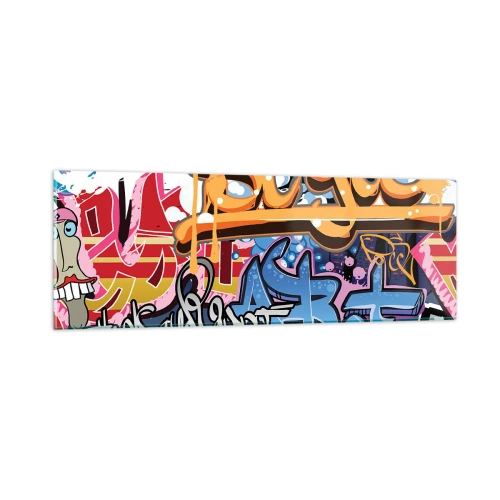 Impression sur verre - Image sur verre - Fresques, fresques, fresques… - 90x30 cm