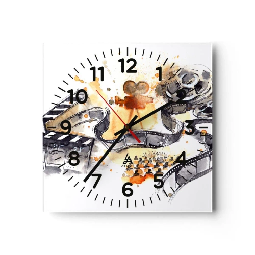 Horloge murale - Pendule murale - Au pays des rêves - 30x30 cm