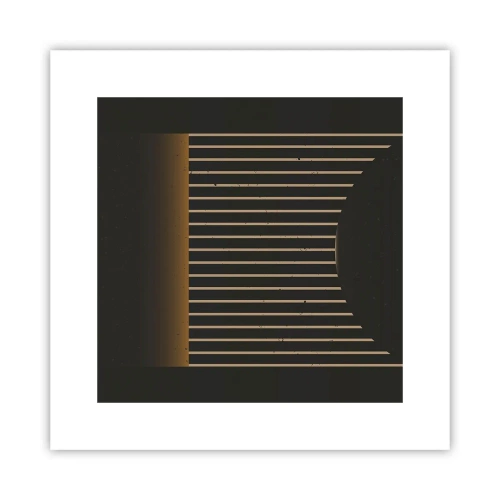 Affiche - Poster - Explorez les ténèbres - 30x30 cm