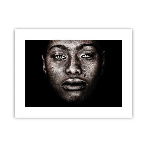 Affiche - Poster - Une larme - 40x30 cm