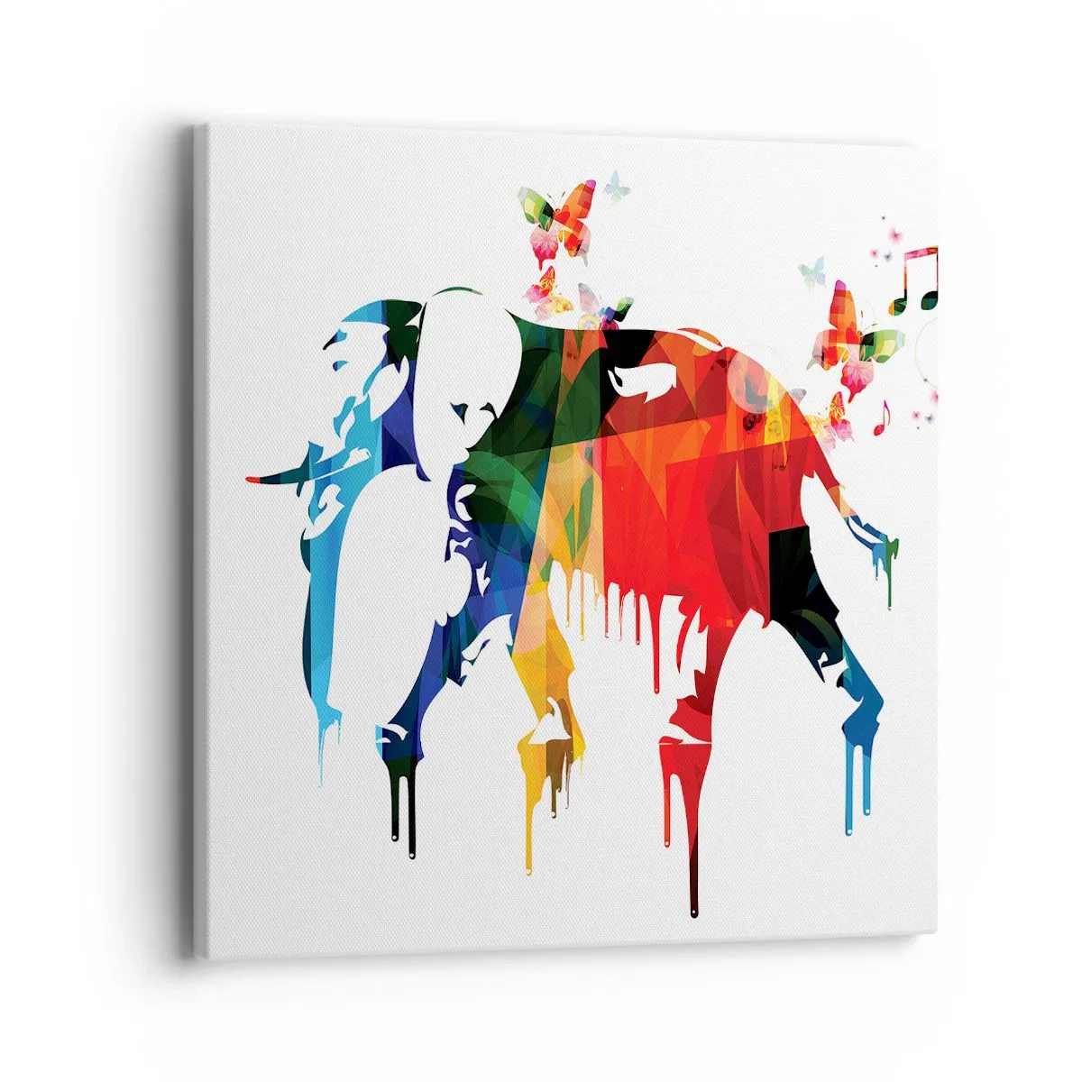 Impression sur toile - Image sur toile - Tout le monde peut danser - 40x40 cm