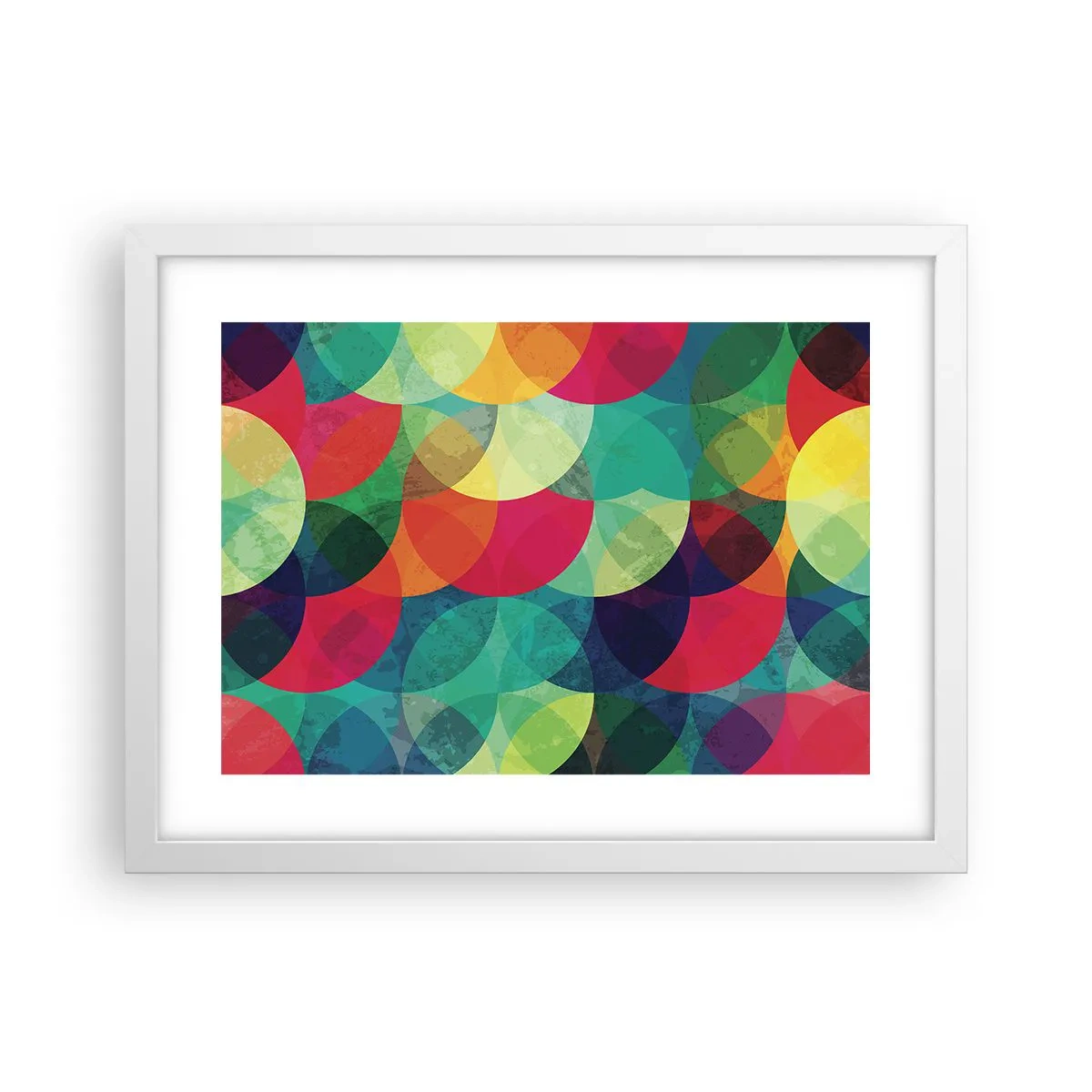 Affiche dans un cadre blanc - Poster - Ascension - 40x30 cm