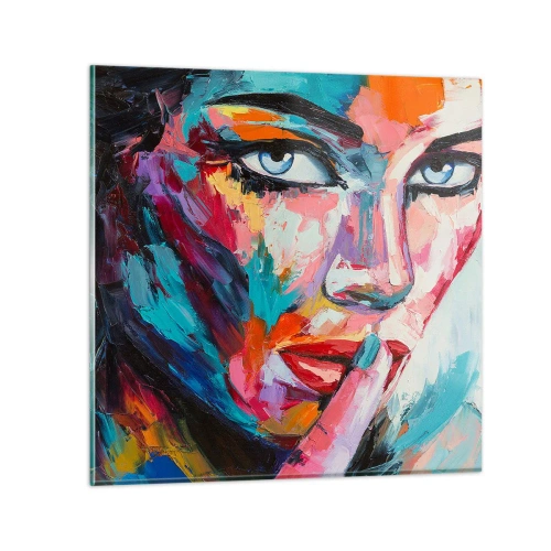 Impression sur verre - Image sur verre - Notre premier secret - 60x60 cm
