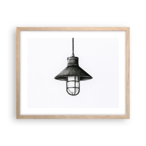 Affiche dans un chêne clair - Poster - Comme il y a des années… - 50x40 cm