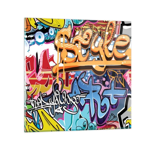 Impression sur verre - Image sur verre - Fresques, fresques, fresques… - 40x40 cm