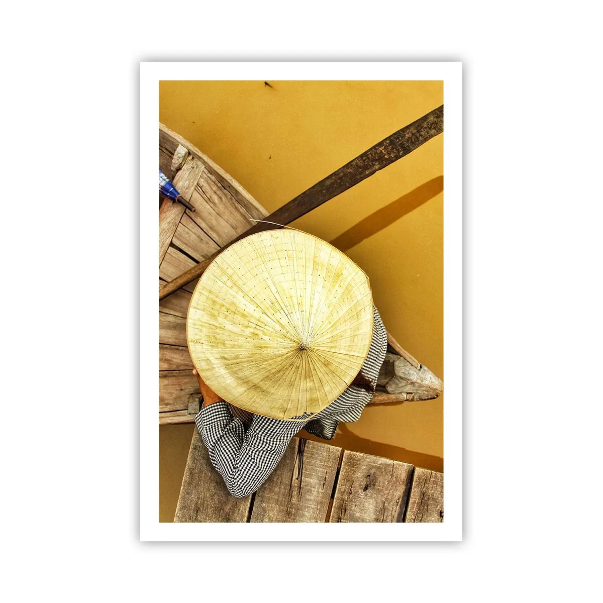 Affiche - Poster - La vie sur le fleuve Jaune - 61x91 cm