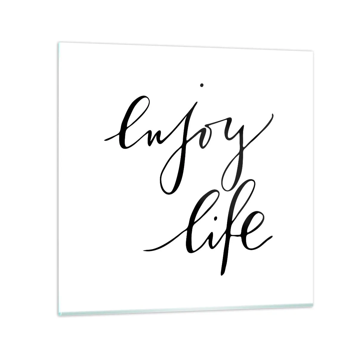 Impression sur verre - Image sur verre - Rien à ajouter.... - 40x40 cm