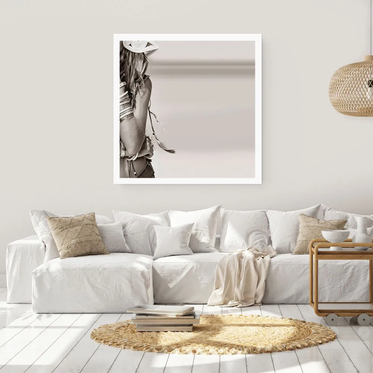 Affiche - Poster - Comment va la fille - 50x50 cm