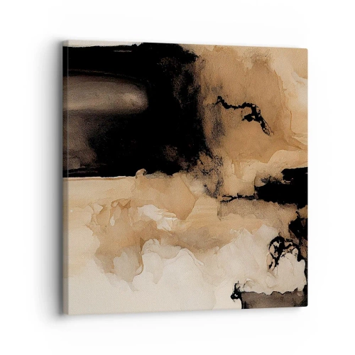 Impression sur toile - Image sur toile - Une abstraction intrigante - 30x30 cm