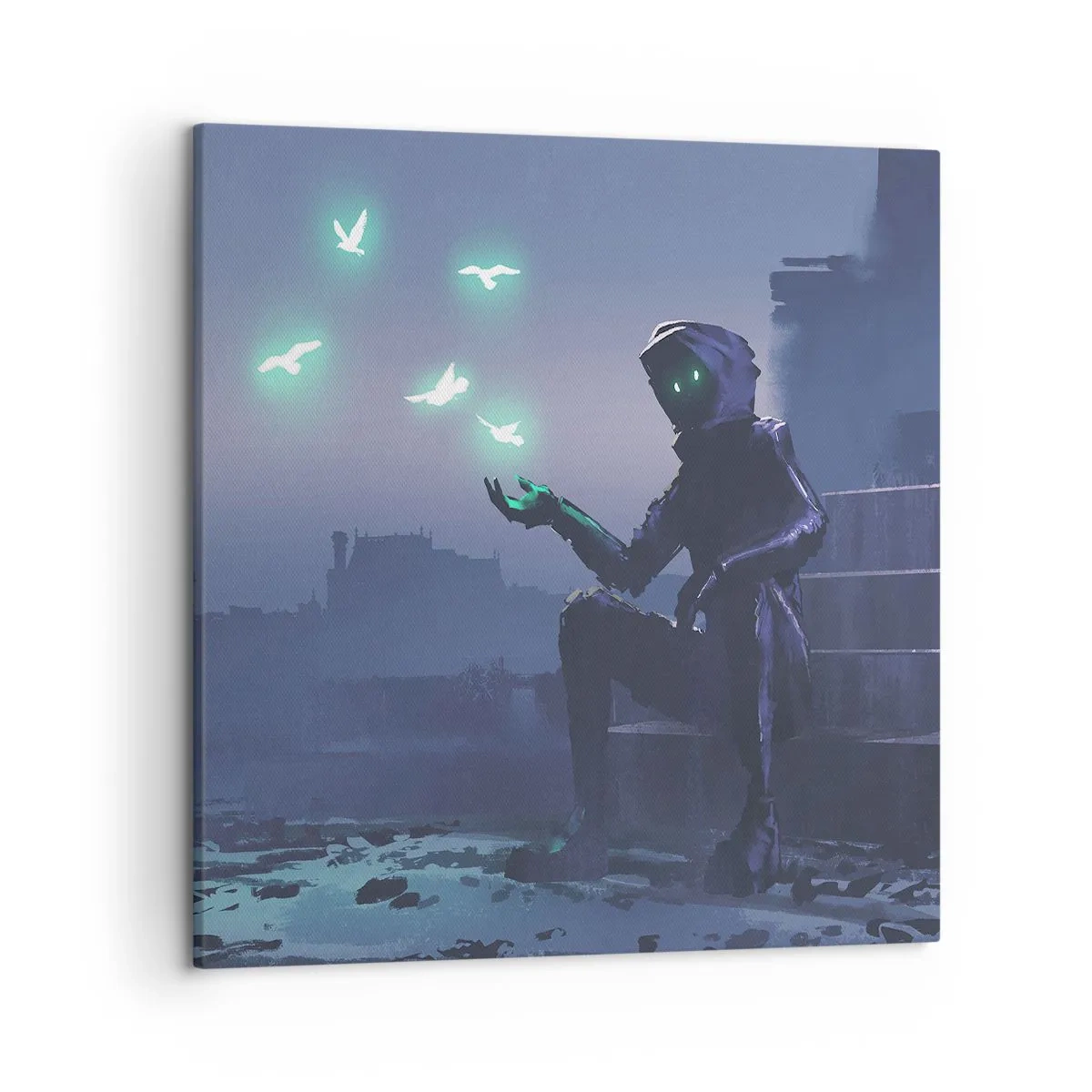 Impression sur toile - Image sur toile - La vie reviendra - 50x50 cm