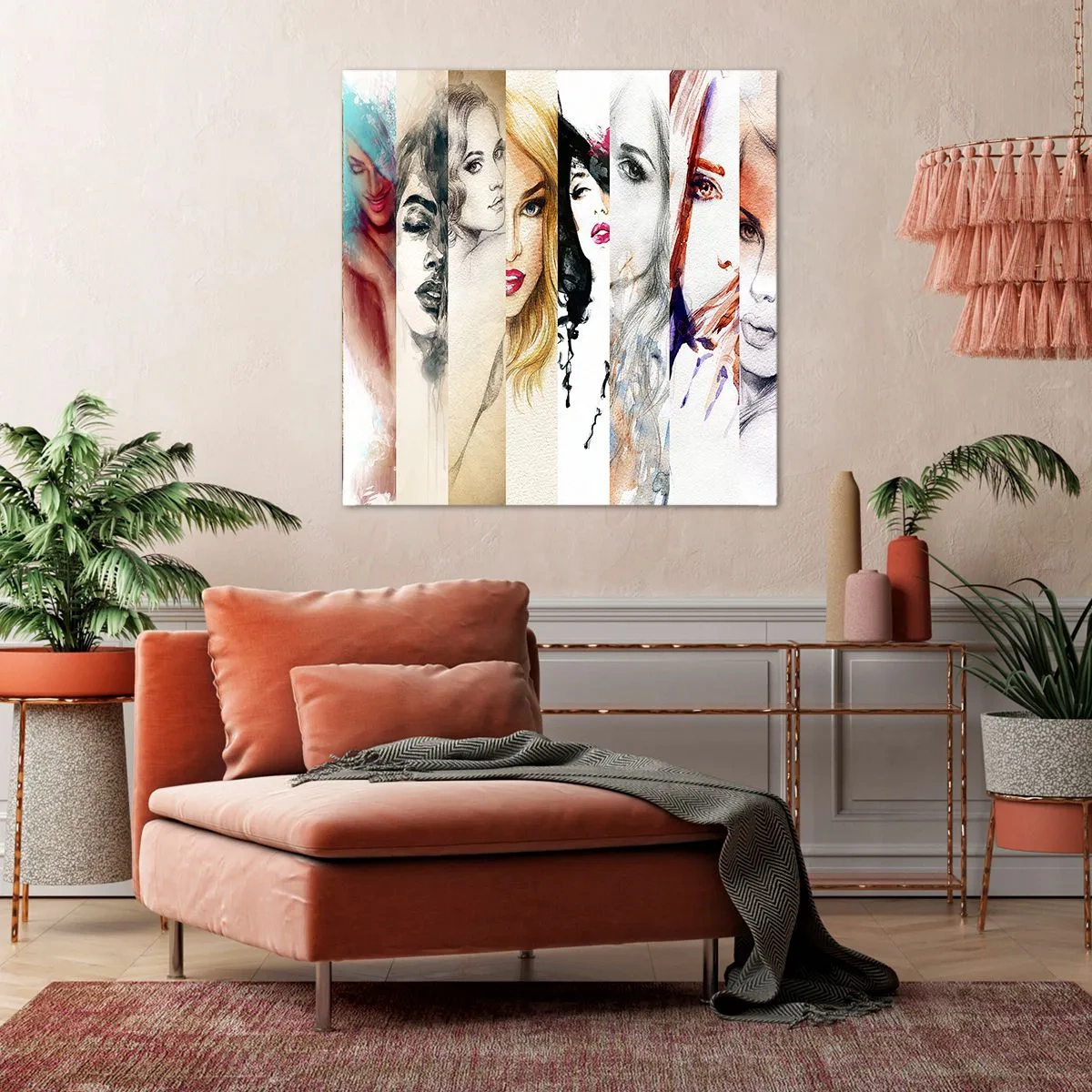 Impression sur toile - Image sur toile - Et c'est toujours TOI - 30x30 cm