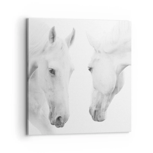 Impression sur toile - Image sur toile - Serait-ce de l’amitié? - 70x70 cm