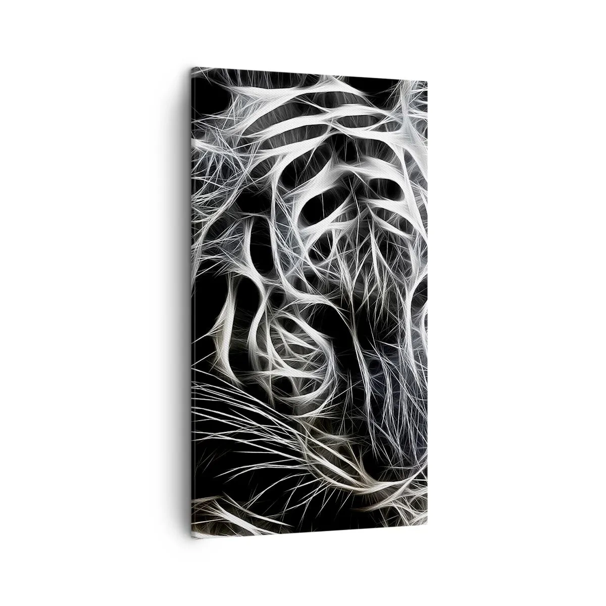 Impression sur toile - Image sur toile - Une étude de la légèreté du chat - 45x80 cm