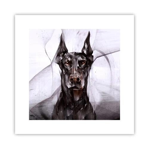 Affiche - Poster - Né noble - 30x30 cm