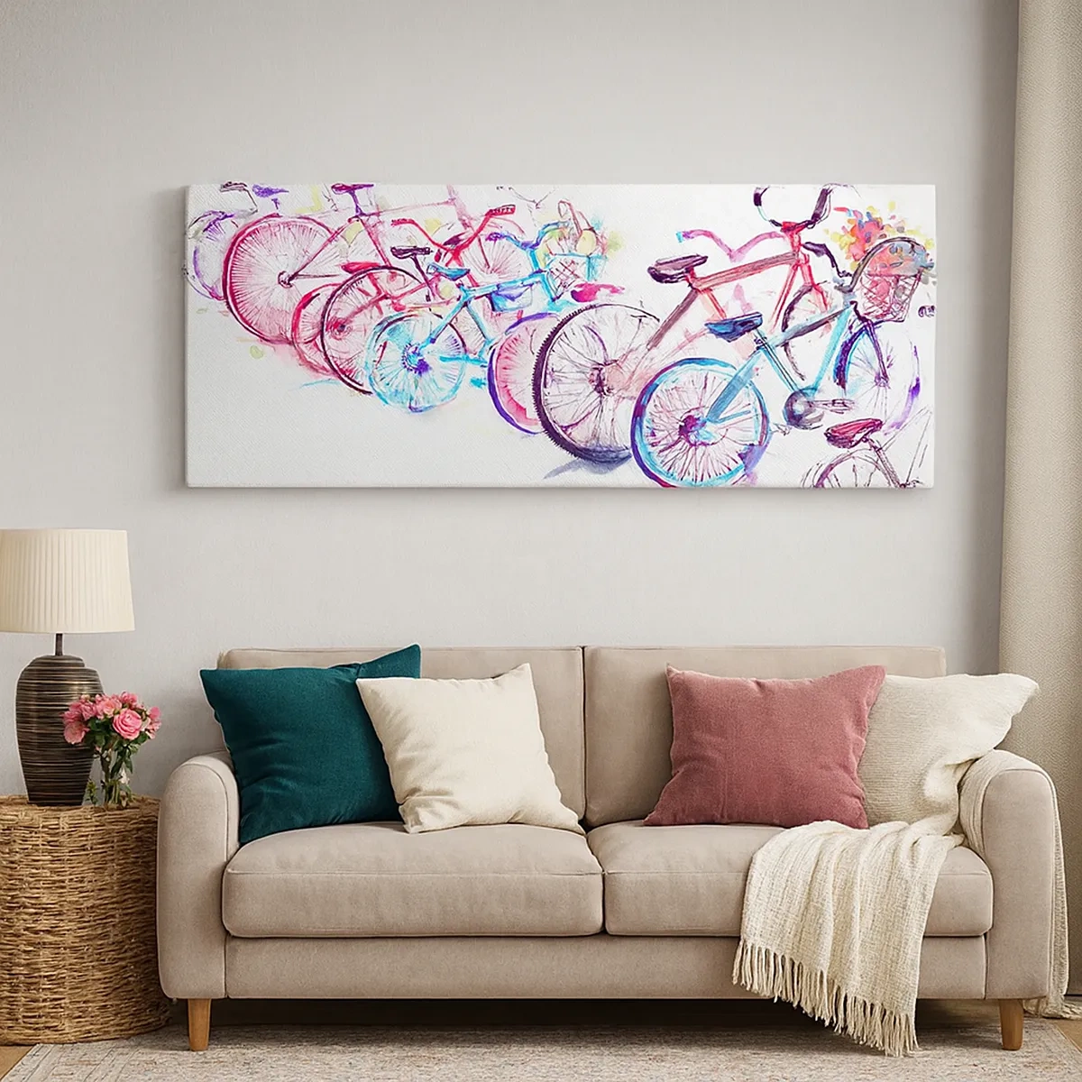 Impression sur toile - Image sur toile - Congrès du club Antymoto - 30x30 cm