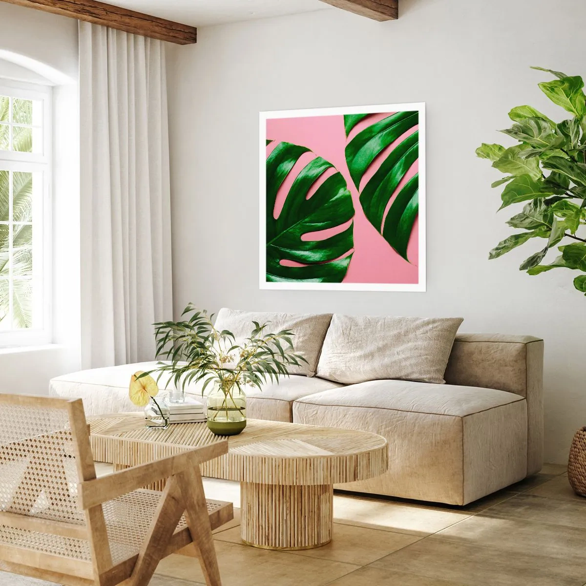 Affiche - Poster - Rendez-vous vert - 50x50 cm