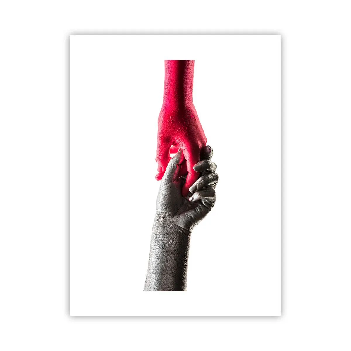Affiche - Poster - Ensemble, bien que différents - 30x40 cm