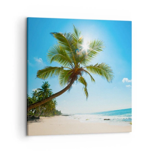 Impression sur toile - Image sur toile - Ne rien montrer à personne - 50x50 cm