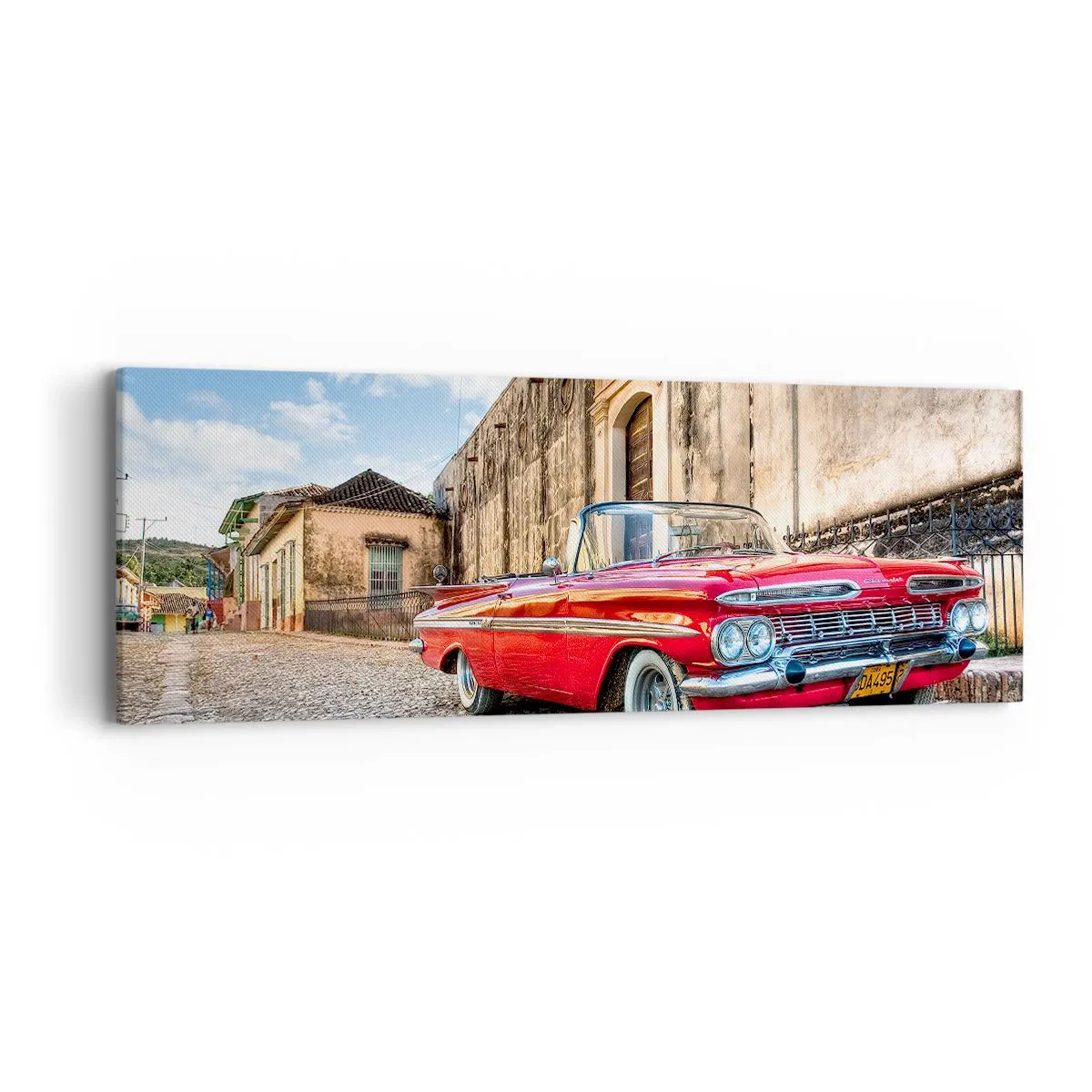 Impression sur toile - Image sur toile - Émotions cubaines - 90x30 cm