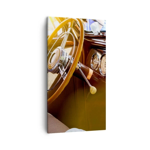 Impression sur toile - Image sur toile - Souffle de luxe venu du passé - 45x80 cm