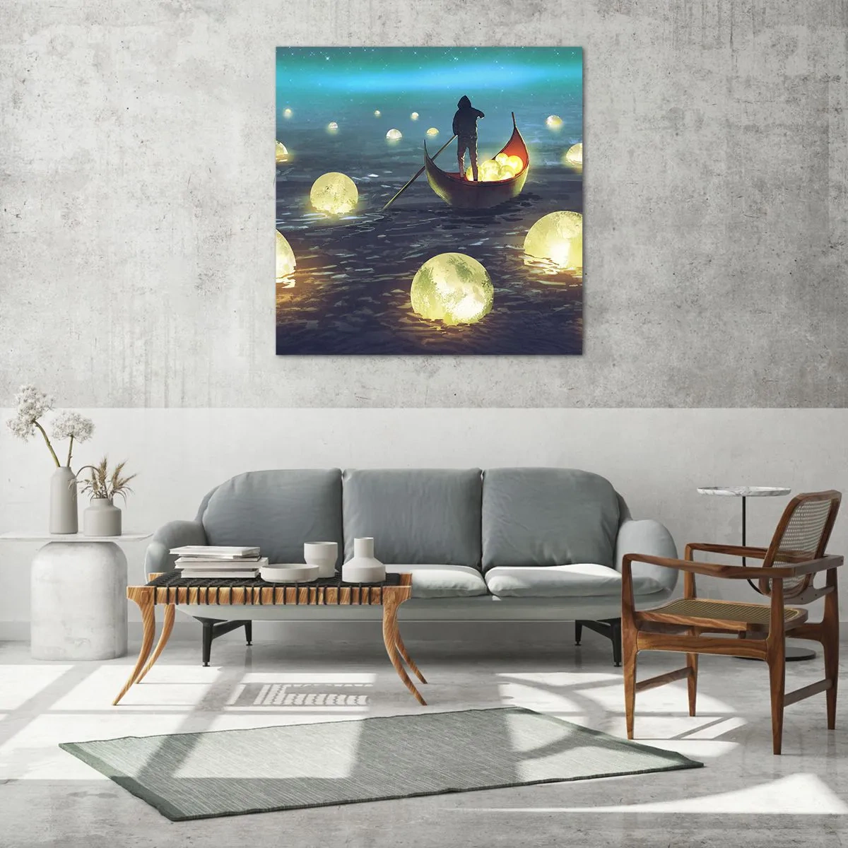 Impression sur verre - Image sur verre - Des choses dont les philosophes n'ont jamais rêvé - 70x70 cm