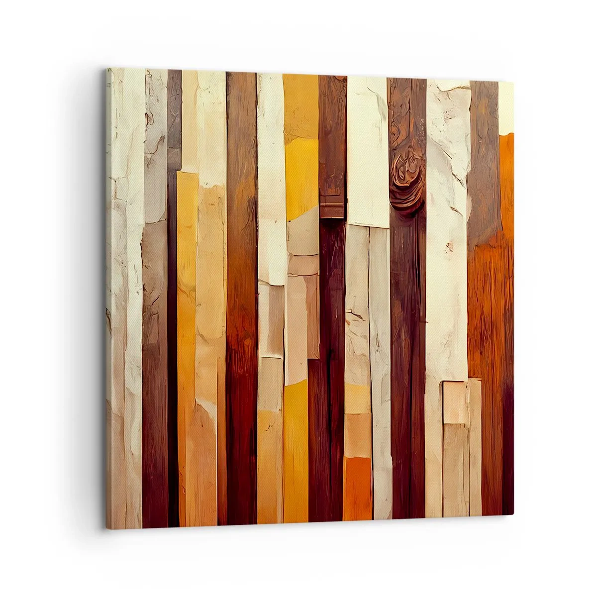 Impression sur toile - Image sur toile - Hymne des arbres forestiers - 60x60 cm