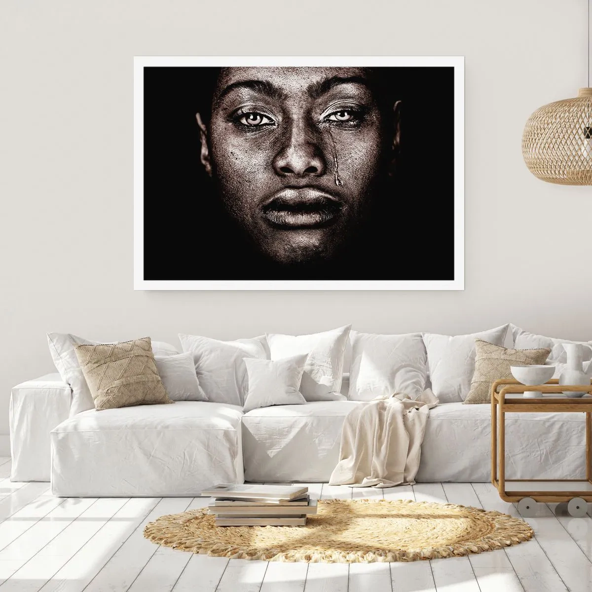 Affiche - Poster - Une larme - 50x40 cm