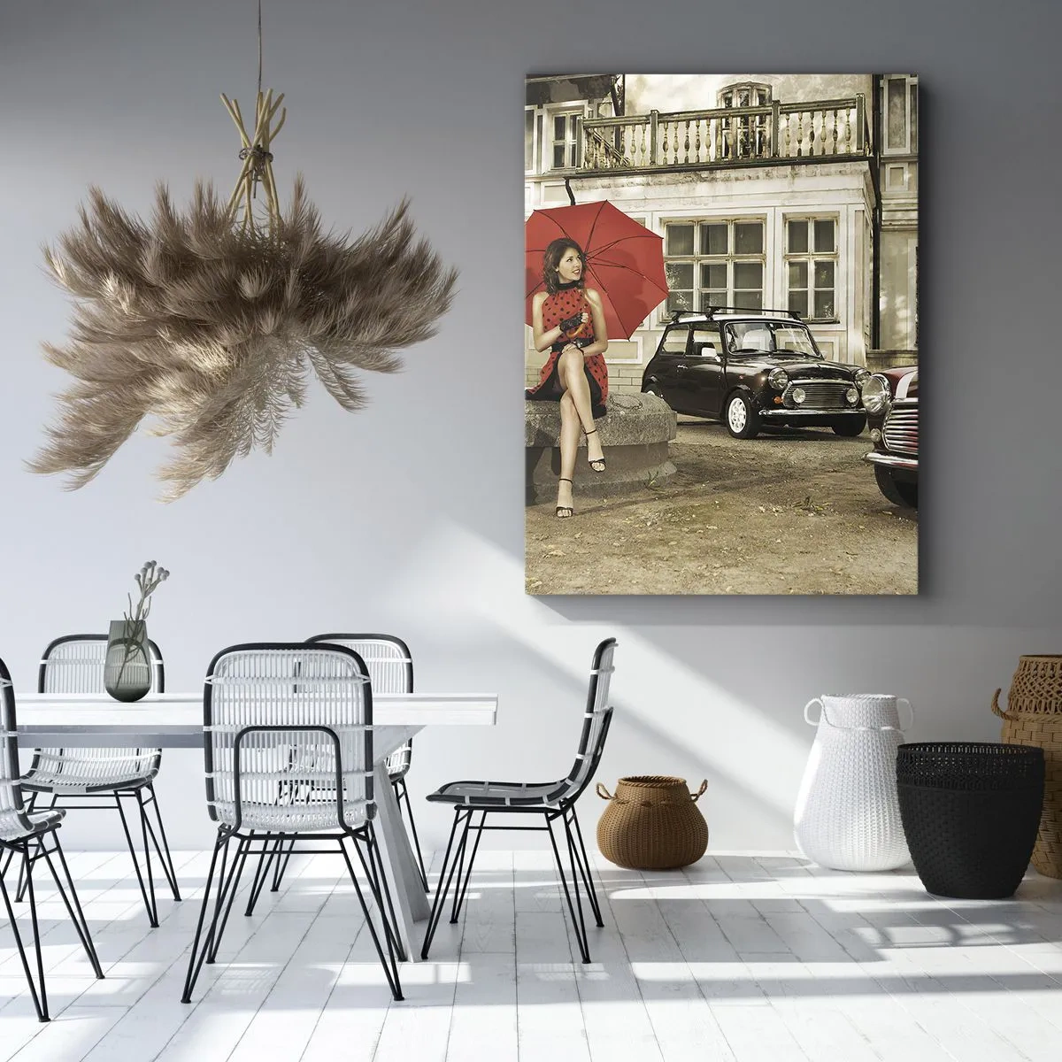 Impression sur toile - Image sur toile - Un mini-voyage sentimental - 65x120 cm