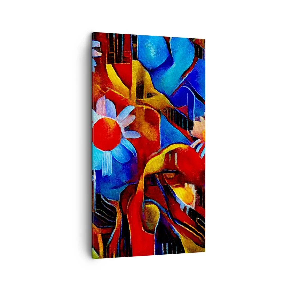 Impression sur toile - Image sur toile - Les couleurs de la vie - 45x80 cm
