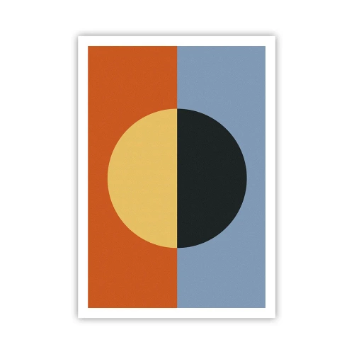 Affiche - Poster - Composition de chaleur et de fraîcheur - 70x100 cm